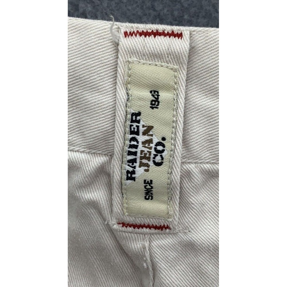Raider Jeans Company Shorts Mens Size 40X11 Beige RC Cargo Pockets 100% Cotton - Picture 16 of 16